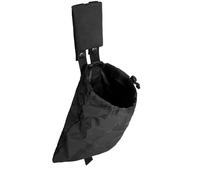 PVNOOCY Tactical Dump Pouch for Belt Compact & Foldable Molle Mag Pouch Durable Large Capacity 2.5L EDC Drop Bag Black