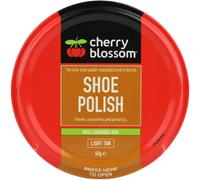 PVONLINE OASIS Footwear Polish Shoe Polish, Renew, Protect & Nourish Shoes, Glossy Polish for Shoes, high-gloss shine, Footwear Accessories, Shiny Shoes, 40g, (LIGHT TAN)