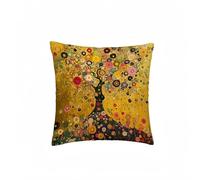 PVOODIRE Tree of Life Cushion Cover 45x45cm Short Plush No Insert