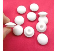 PVPJVLQSJ Dust plug,5/10/20Pcs Snap-on Hole Plugs Silicone Rubber Sealing Plug Blanking End Caps Pipe Tube Inserts Seal Stopper 9.5mm Black/White(White9.5mm,10Pcs)
