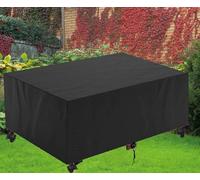 PVPQPR Large Outdoor Garden Furniture Covers Waterproof 160x125x95cm(LxWxH) Patio Table Covers Waterproof Rectangular Outdoor Sofa Cover 420d Oxford Fabric,Windproof,Anti-Uv
