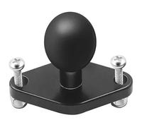 PVPTNTUVLD 1 In Ball Head Mount Adapter GPS Holder Motorcycle Bicycle Handlebar Clip Rearview Mirror Bracket Gps Navigation Bracket(-02-Diamond)