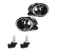 PVPTNTUVLD Fog Lamp For E46 M3 2002-2006 For E39 M5 2001-2003 Front Bumper Light Anti 63177894017 63177894018 Fog Lamp Assembly With Bulb(Pair With LED S10)