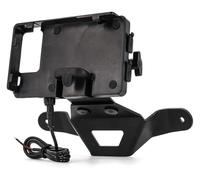 PVPTNTUVLD For B&MW For C400GT C 400 GT C400 GT Black Motorcycle GPS/SMART PHONE Navigation GPS Plate Bracket Adapt Holder Gps Navigation Bracket(A set)