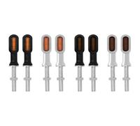 PVPTNTUVLD For Ha&rley For Touring For Dyna For Spo&rtster XL 2x Motorcycle E Mark Rear Turn Signal Light Universal Run Indicator Lamp Turn Signal Lights(Turn Signal Light D)