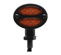 PVPTNTUVLD For Ha&rley Motorbike Turn Indicators Motorcycle Turn Signal Blinker Light Indicator Lamp Black Bullet Flash 12V 2Pcs Turn Signal Lights