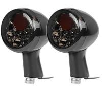 PVPTNTUVLD For Spo&rtster XL883 XL1200 1992-up Aluminum Motorcycle Rear Turn Signal Brake Tail Light Flash Indicator Lamp Turn Signal Lights(Short Handle)