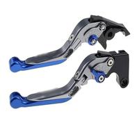 PVPTNTUVLD for Suz&uki DL650 for V&Strom 2011-2023 Motorcycle CNC Brake Clutch Levers Adjustable Folding Extendable Brake Clutch Lever(Blue)