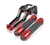 PVPTNTUVLD for Suz&uki RF900R RF 900R 1994-1997 Motorcycle Adjustable Folding Extendable Brake Clutch Levers Handlebar Hand Grips Ends Brake Clutch Lever(2)