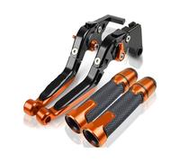 PVPTNTUVLD for Y&amaha SR500 1978-1991 Motorcycle Clutch Brake Lever Extendable Adjustable Foldable Levers Handlebar Hand Grips Brake Clutch Lever(7)
