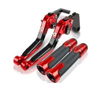 PVPTNTUVLD for Y&amaha YZFR1 YZF-R1 YZF R1 1998 Motorcycle Clutch Brake Lever Extendable Adjustable Foldable Levers Handlebar Hand Grips Brake Clutch Lever(1)