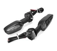 PVPTNTUVLD For Yam&aha FZ1 FZ03 FZ6 FZ07 FZ8 FZ09 FZ10 FZ16 FZ25 FZ150 FZ250 FZS150 Front Rear Flasher Motorcycle Turn Signal Light Turn Signal Lights(Smoke a pair)