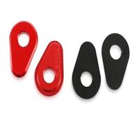 PVPTNTUVLD For Yam&aha MT 09 FZ 09 2017-2022 Motorcycle Front Turn Signal Mount Plates Motorbike Turn Indicators Turn Signals Indicator Turn Signal Lights(A red)