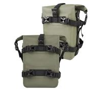 PVPTNTUVLD Saddle Bag Motorcycle Saddle Bag Riding Waterproof Side Pocket Large Capacity Bumper Storage Hanging Tail Tool Saddlebag Luggage(Green,2pc)