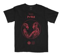 Pvris Men's Lovers Cotton T-Shirt in Black | Size: Large Pvris Black L