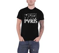 PVRIS T Shirt Group Photo Band Logo Official Mens Black L