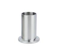 PVTLCYBI 1pcs KF10 KF16 KF25 KF40 KF50 Weld Ferrule Vacuum Pipe Fitting Fit Tri Clamp Length 20mm 30mm 40mm 50mm(KF50 OD54mm ID50mm)