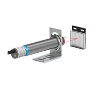 PVTLCYBI Photoelectric Sensor Retro-reflective M12 Series 10-30V Visible Spot 2mm Sensing Distance 6M Adjustable(PNP NO)