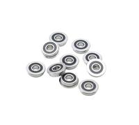 PVUVTNAHW 10pcs F625 2RS 5x16x5mm Miniature Flange Bearing ABEC-7 3D Printer Model Aircraft Bearings