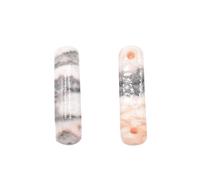 PVUVTNAHW 10pcs Natural Fluorite Stone Crystal Connector Pendant Bracelet Necklace Accessories For Jewelry Making(Natural stone)