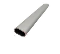 PVUVTNAHW 20 25 30 40 45 50 60 80mm Oval Aluminum Alloy Telescopic Tube 6061 T6 High Hardness for Construction Use(17x5.4x1mm)