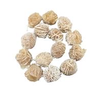 PVUVTNAHW 25x27mm-27x29mm Natural Desert Rose Selenite Healing Crystals Minerals Clusters Gems Stone 17" Strand