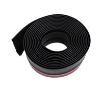 PVUVTNAHW 300cm Garage Door Sealing Strip Frame Rubber TPE Weatherproof Blocker Sealer Skirting Line Wall Trim(Black)