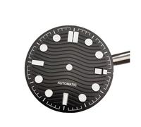 PVUVTNAHW 31mm Watch Dial Watch Parts Retrofit Luminous Faces Compatible for 2813/8215/821A/2836 Automatic Movement Dial Repair Parts(A)