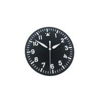 PVUVTNAHW 35.5mm Sterile Men Watch Dial Hands Set Black with White Compatible for Miyota 8205/8215 DG 2813,3804 Automatic Movement Super Luminous