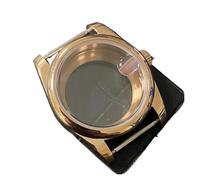 PVUVTNAHW 36mm/ 39mm Oyster Watch Case PVD Rose Gold Case with Sapphire Crystal Watch Accessories Compatible for NH35/NH36/4R Movement(G1,Case Size 39mm)