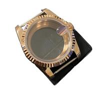 PVUVTNAHW 36mm/ 39mm Oyster Watch Case PVD Rose Gold Case with Sapphire Crystal Watch Accessories Compatible for NH35/NH36/4R Movement(E1,Case Size 36mm)