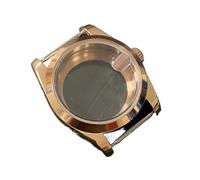 PVUVTNAHW 36mm/ 39mm Oyster Watch Case PVD Rose Gold Case with Sapphire Crystal Watch Accessories Compatible for NH35/NH36/4R Movement(F1,Case Size 36mm)