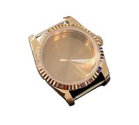 PVUVTNAHW 36mm/ 39mm Oyster Watch Case PVD Rose Gold Case with Sapphire Crystal Watch Accessories Compatible for NH35/NH36/4R Movement(A2,Case Size 36mm)