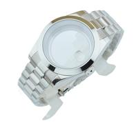 PVUVTNAHW 36MM/40MM Sapphire Glass Watch Case Compatible for NH34 NH35 NH36 PT5000 ETA2824 2836 Miyota 8215 8205 ST1612 Movement(with Date window2,40mm NH35 NH36)