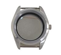 PVUVTNAHW 38MM Stainless Steel Watch Case with Sapphire Glass Transparent Back Case Compatible for NH35/NH36/4R/7S Movement(Case)