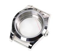 PVUVTNAHW 39mm Oyster Perpetual Style Sapphire Crystal Waterproof Glass Steel Case Compatible for Nh35a Nh36 Movement Parts(5)