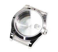 PVUVTNAHW 39mm Oyster Perpetual Style Sapphire Crystal Waterproof Glass Steel Case Compatible for Nh35a Nh36 Movement Parts(3)