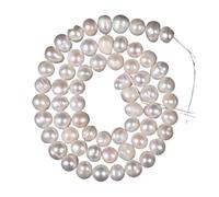 PVUVTNAHW 4-11mm Natural Freshwater White Pearl Beads for Jewelry Making Bracelet Necklace Earring Accessories(6-7mm 59-61pcs)