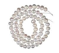 PVUVTNAHW 4-11mm Natural Freshwater White Pearl Beads for Jewelry Making Bracelet Necklace Earring Accessories(5-6mm 65-68pcs)