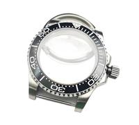 PVUVTNAHW 40MM Case with Sapphire Crystal Stainless Steel Back Case Watch Modification Accessories Compatible for NH35/ NH36/ 4R35 Movement(15)