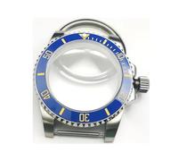 PVUVTNAHW 40MM Case with Sapphire Crystal Stainless Steel Back Case Watch Modification Accessories Compatible for NH35/ NH36/ 4R35 Movement(22)