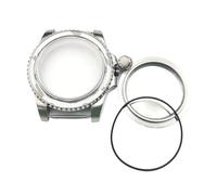 PVUVTNAHW 40MM Case with Sapphire Crystal Stainless Steel Back Case Watch Modification Accessories Compatible for NH35/ NH36/ 4R35 Movement(1)