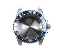 PVUVTNAHW 40mm Diving Sapphire Crystal 316l Steel with Ceramic Bezel Insert Watch Case Compatible for Nh35 Nh36 Nh34 Automatic Movement(3)