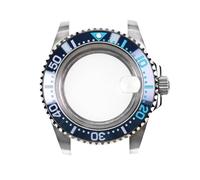 PVUVTNAHW 40mm Diving Sapphire Crystal 316l Steel with Ceramic Bezel Insert Watch Case Compatible for Nh35 Nh36 Nh34 Automatic Movement(4)