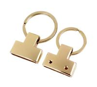 PVUVTNAHW 5/10Pcs Metal O Ring Buckle for Keychain Tassel Pendant Stopper 20/24mm Bag Strap End Clip Clasp(LightGold,20mm-5Pcs)