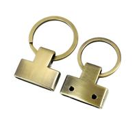 PVUVTNAHW 5/10Pcs Metal O Ring Buckle for Keychain Tassel Pendant Stopper 20/24mm Bag Strap End Clip Clasp(Brass,24mm-5Pcs)