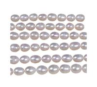PVUVTNAHW 9-10-11mm AAAA Big Rice Natural Freshwater Pearl Rare Bead for Jewelry Make DIY Accessory(9-10mm)