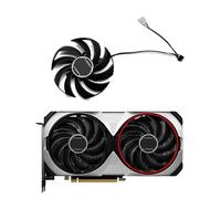 PVUVTNAHW 95MM PLD10010S12HH GPU Fan Compatible For MSI Games GeForce RTX 4070 4070Ti Super Ventus 2X Graphics Card(B-Fan)