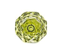 PVUVTNAHW Apple Green Millennium Octagon Rose Cut 5A Cubic Zirconia Loose Gemstones For Jewerly Making(8.0mm)