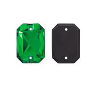 PVUVTNAHW Emerald Cut AAAAA K9 Glass Sew On Rhinestones Sewing Crystals AB Flatback Stones for Clothes Craft Wedding Dress(Sphinx,10x14mm-36Pcs)